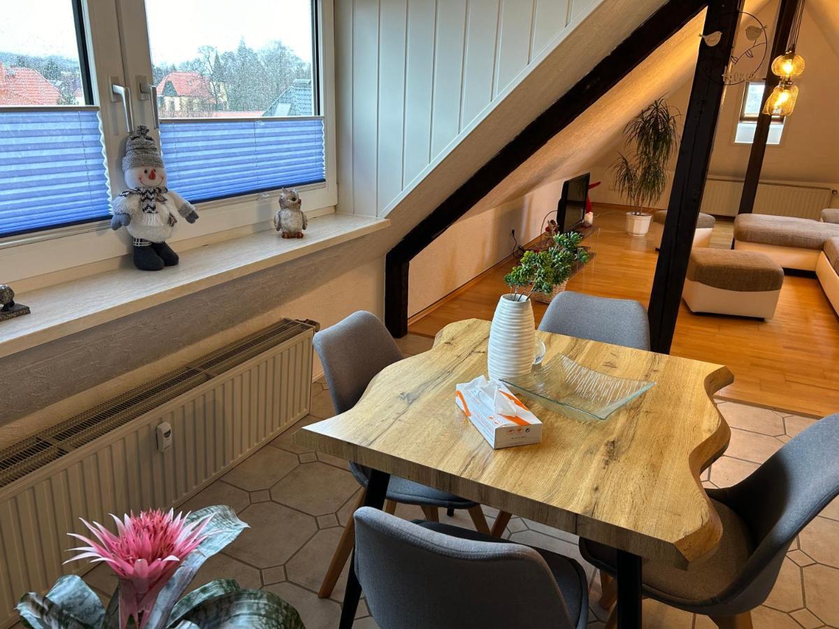 Pension Hotel Leinefelde Am Bahnhof Eksteriør billede
